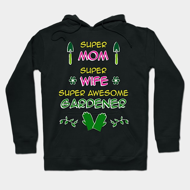 Gardening Mom Hoodie by TheBestHumorApparel